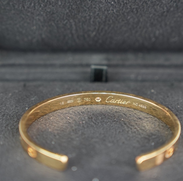 Vòng tay Cartier vàng KG+