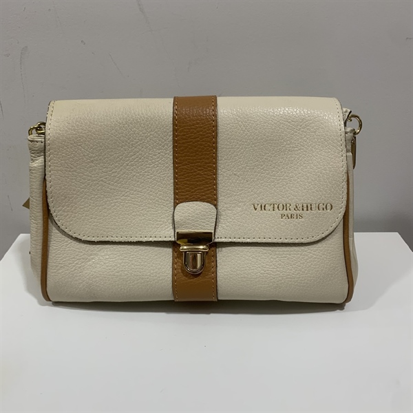 Túi Victor & Hugo Trằn Vàng Bò KG+