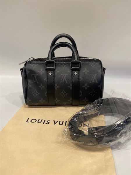 Túi trống LV đen +