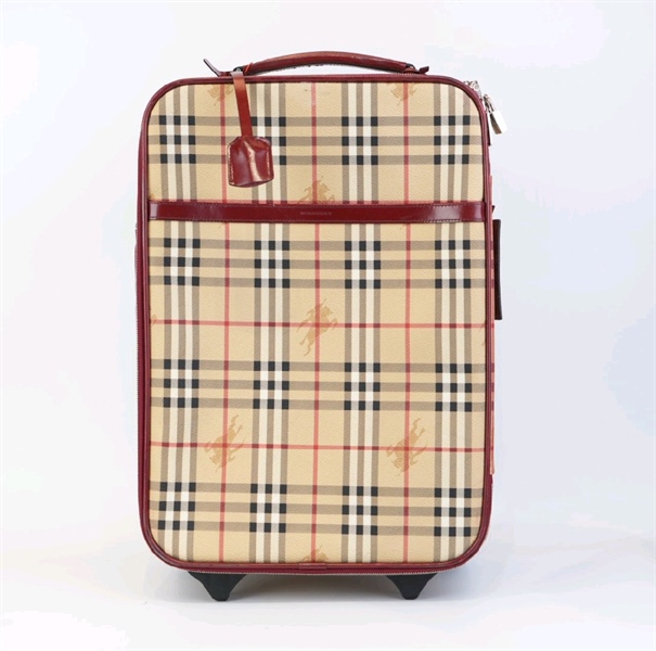 Vali BBR nâu viền đỏ +