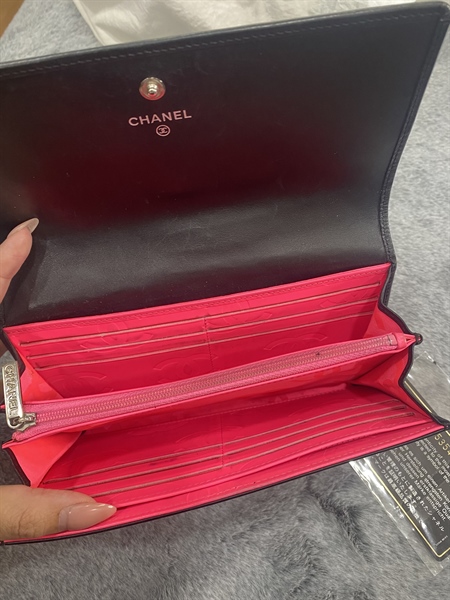 Ví Chanel lồng hồng KG +