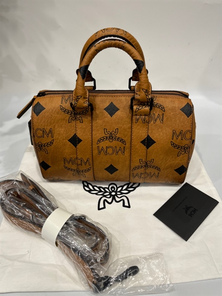 Túi MCM Speedy nâu KG+
