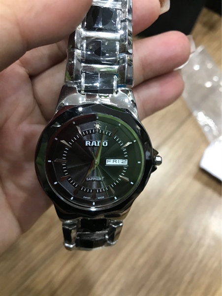 Đồng hồ nam Rdo mặt đen KG+