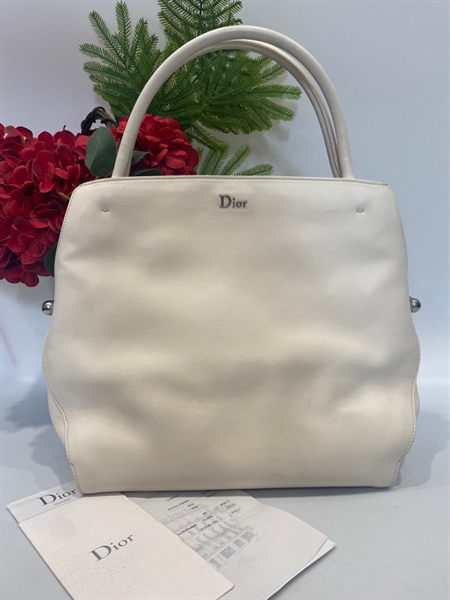 Túi Dior trắng KG+