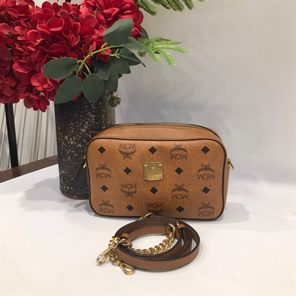 Túi MCM dây xích vàng KG+