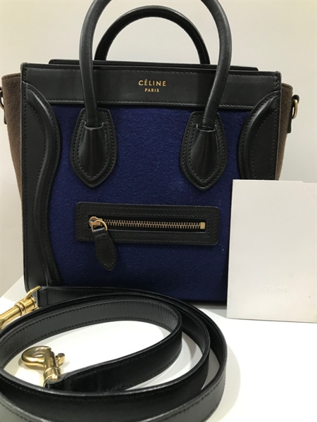 Túi Celine Phối Màu Xanh KG+