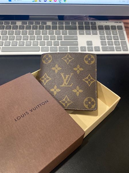 Ví LV nâu in túi KG+