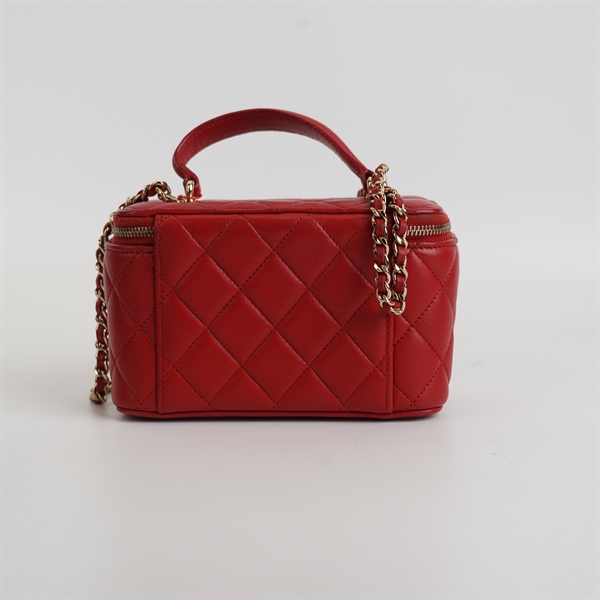 Túi Chanel hộp màu đỏ KG+