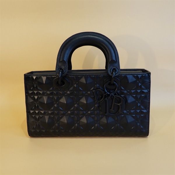 Túi Lady Dior Đen+