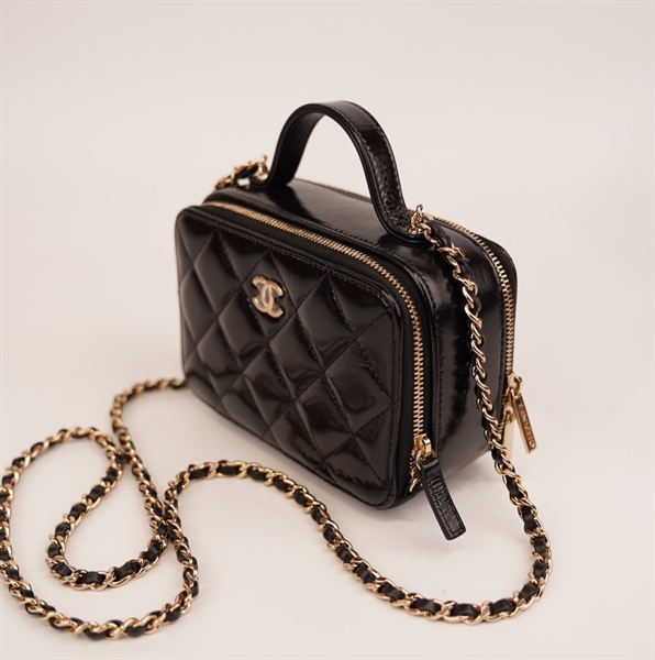 Túi Chanel hộp đen mini KG+