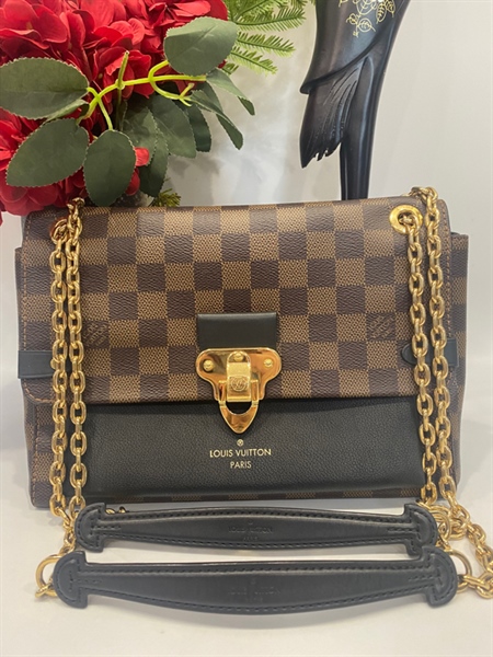 Túi LV ô xích vàng KG+