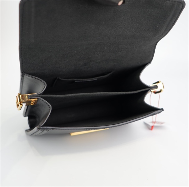 Túi LV đen khóa vàng sz 20cm +