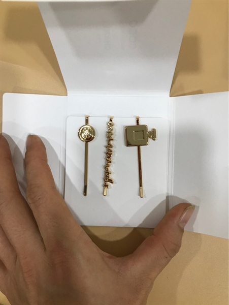 Kẹp tóc Chanel (set 3) +