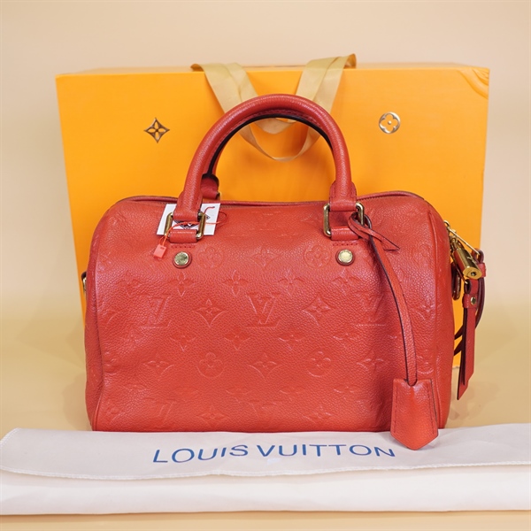 Túi Speedy LV Đỏ KG+
