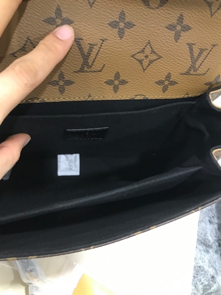 Túi LV Metis hoa nâu +