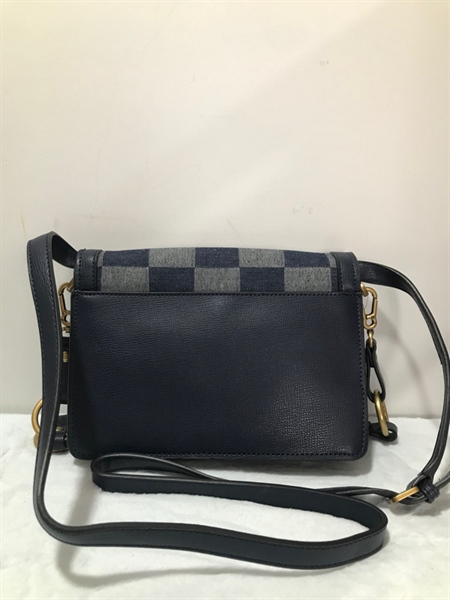 Túi Karl Lagerfeld Xanh Đen Ô Vuông KG+