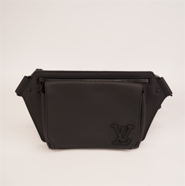 Túi LV đeo chéo màu đen KG+