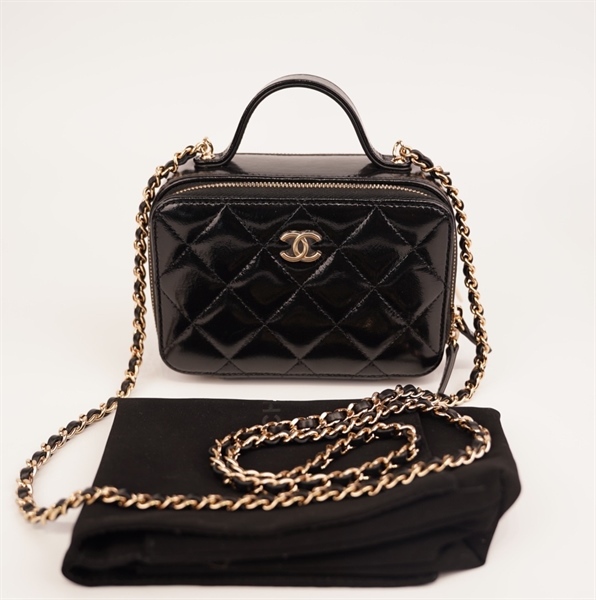 Túi Chanel hộp đen mini KG+