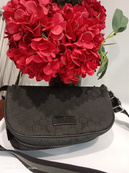 Túi Đeo Chéo GG Đen+