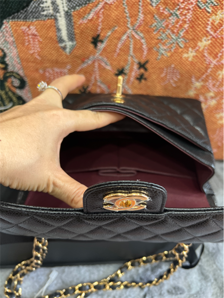 Túi Chanel classic 23 khoá vàng+