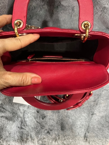 Túi dior lady đỏ+