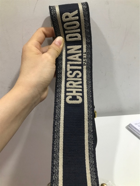 Dây Đeo Túi Dior Xanh Đen+
