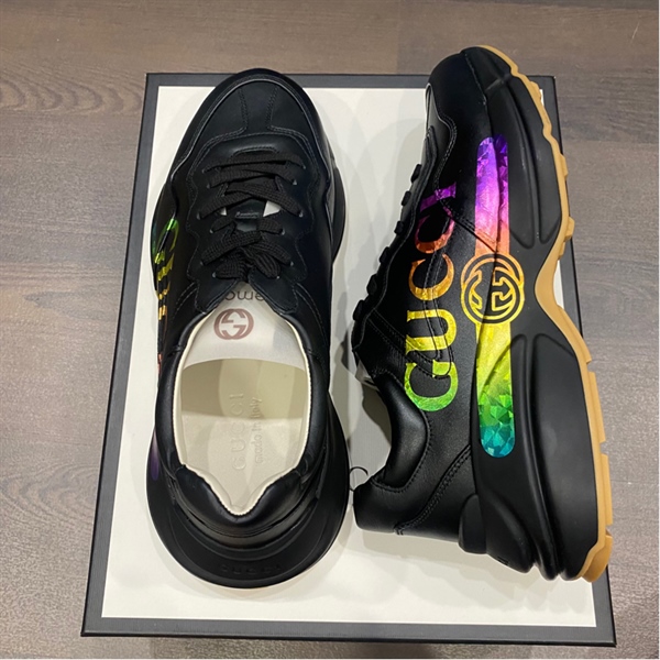 Giày GG đen sz 8 KG+