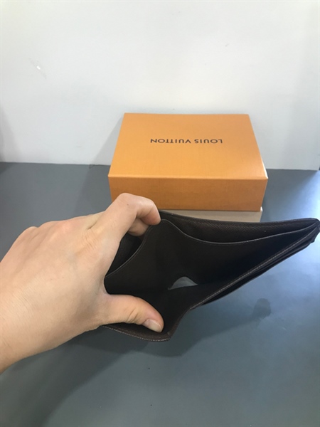 Ví LV Ô Vuông Nâu Vàng+