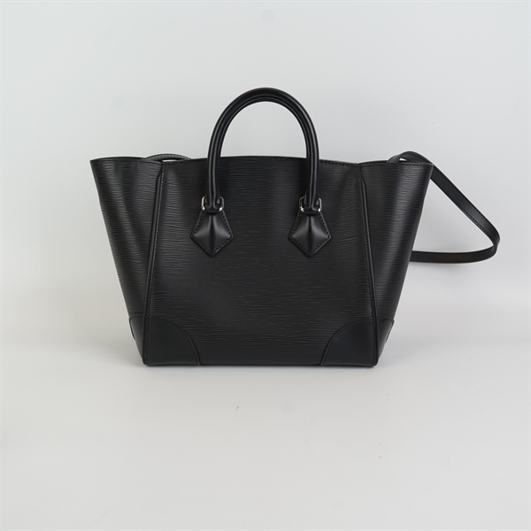 Túi LV Leather Phenix vân đen KG+