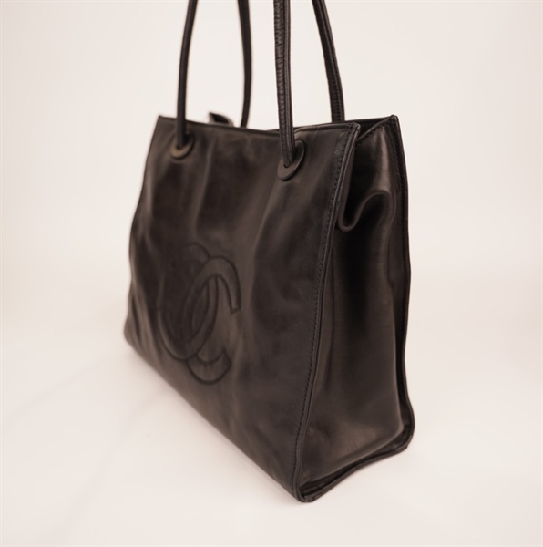 Túi Chanel tote đen (5294742) - có lót form sz29 KG+