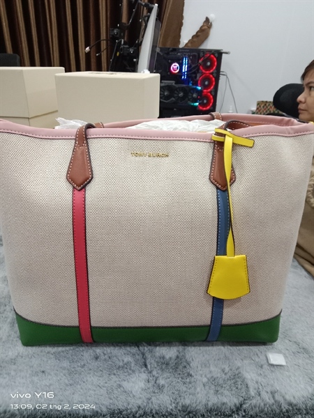 Túi Tory Burch Phối Nhiều Màu KG+