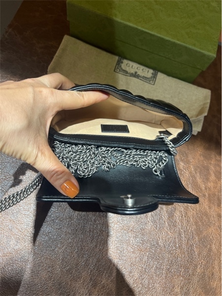 Túi GC mamont đen mini +