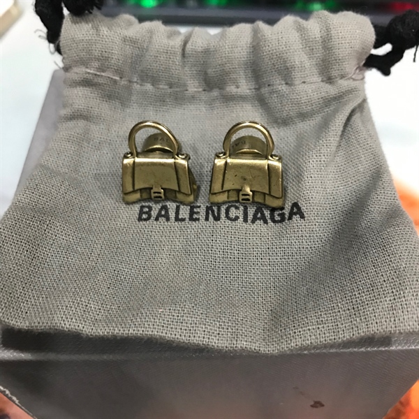 Bông tai Balenciaga hình túi +