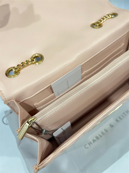 Túi Charles&Keith Hồng KG+