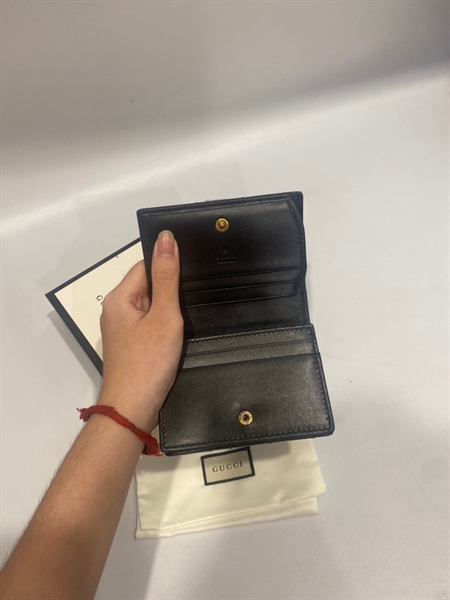 Ví GG đen nút bấm KG+