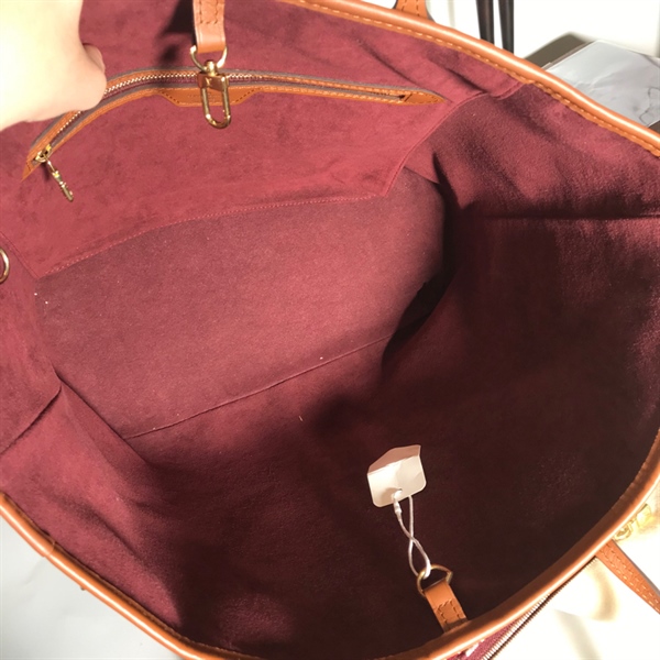 Túi LV neverfui đỏ đô +