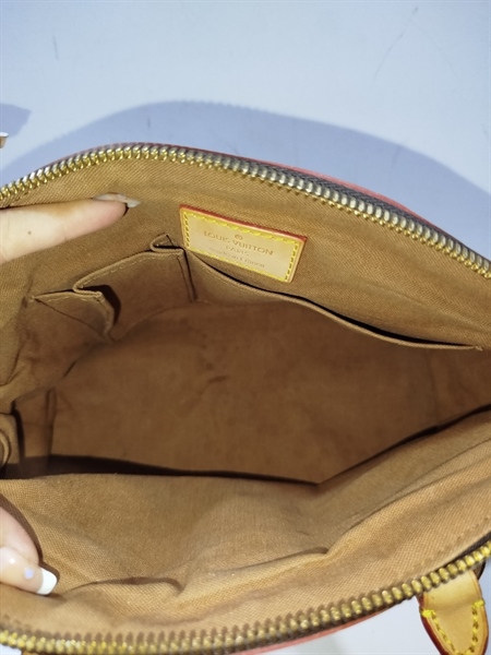 Túi LV khóa vòng cung+