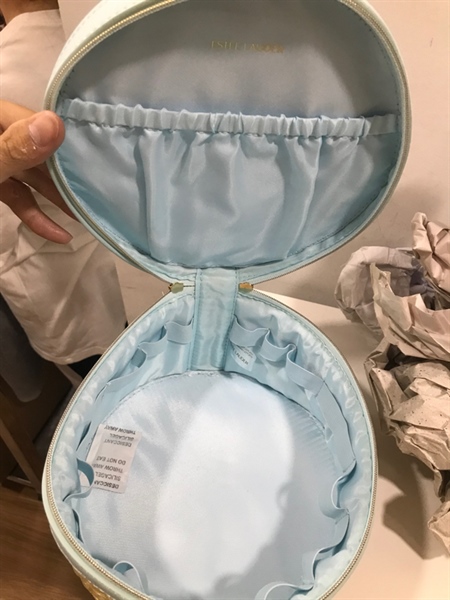 Túi Cói Tròn Mặt Xanh Estee KG+