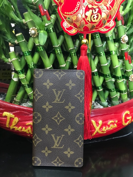 Ví LV Gập Đôi Hoa Nâu+