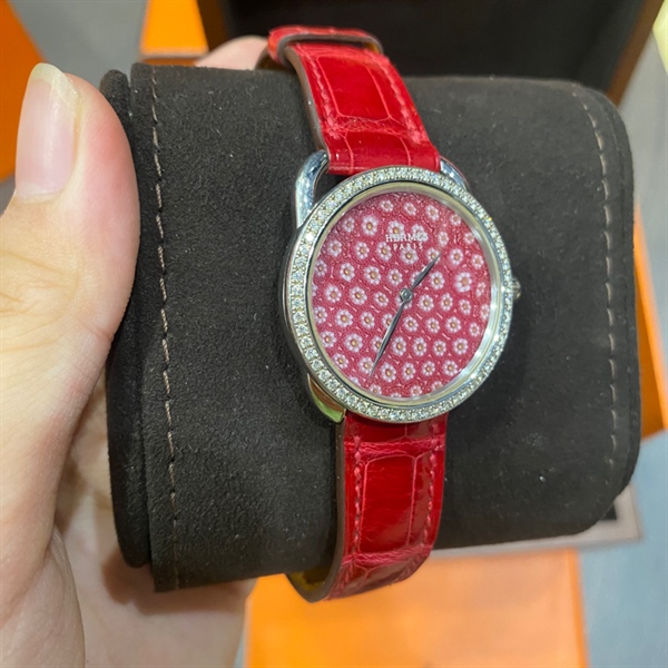 Đồng hồ Hermes đỏ KG+