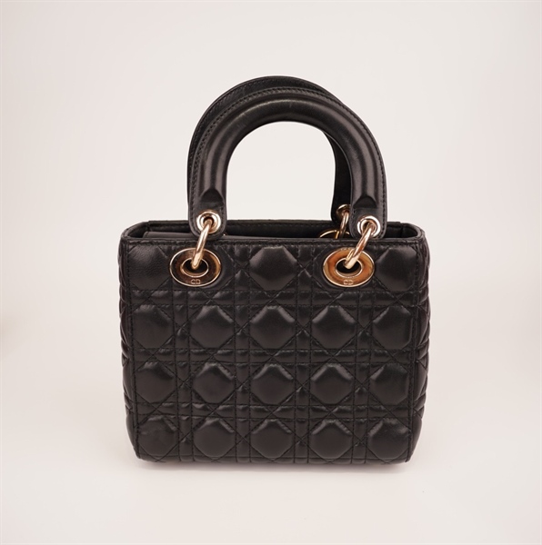 Túi Dior Lady đen size medium ++
