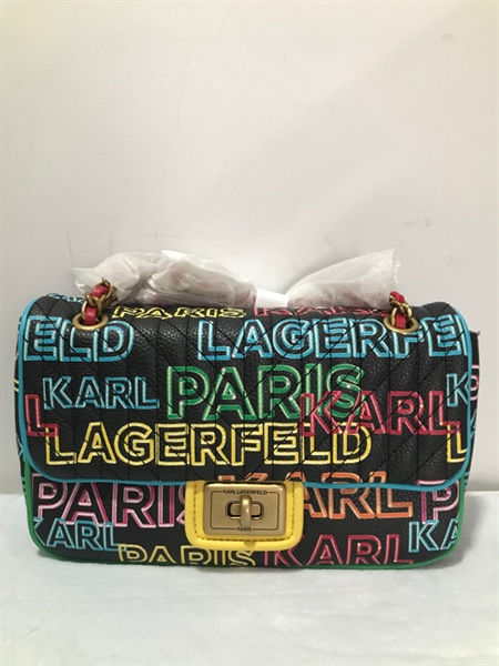 Túi Karl Lagerfeld Chữ Họa Tiết KG+