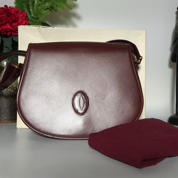 Túi Cartier đỏ đô KG+