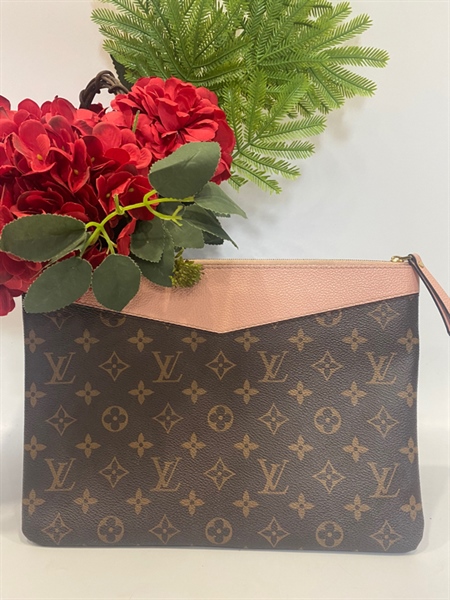 Túi LV hồng nhạt KG+