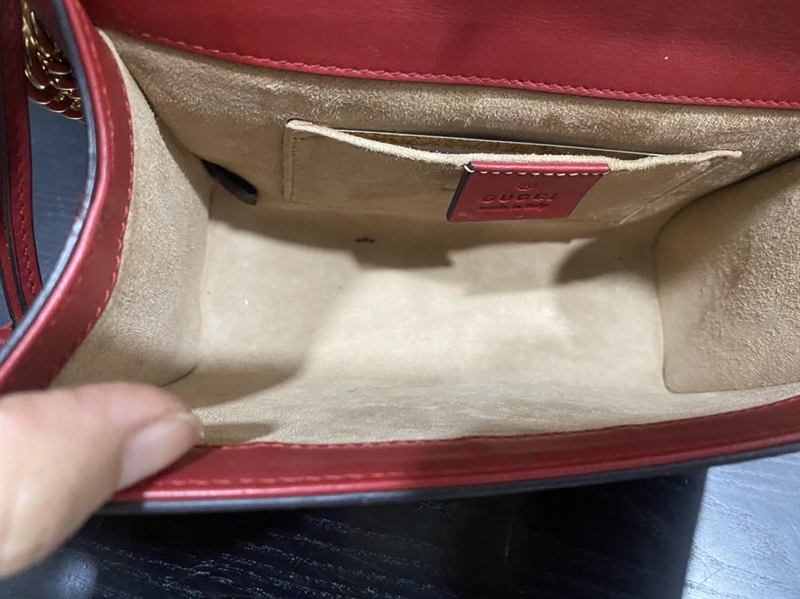 Túi GG Đỏ Có Đinh+