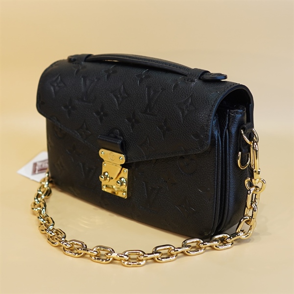 Túi LV metis hoa đen 20cm+(2strap) KG+