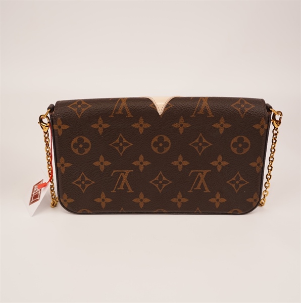 Túi LV set kẹp nách mắt cú lòng hồng+