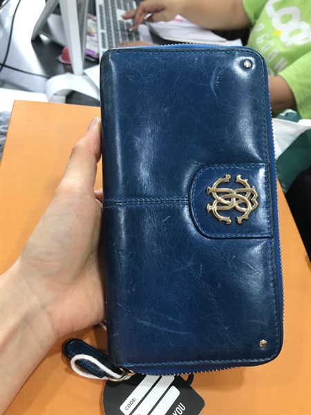 Ví Roberto Cavalli Cavalli Xanh+