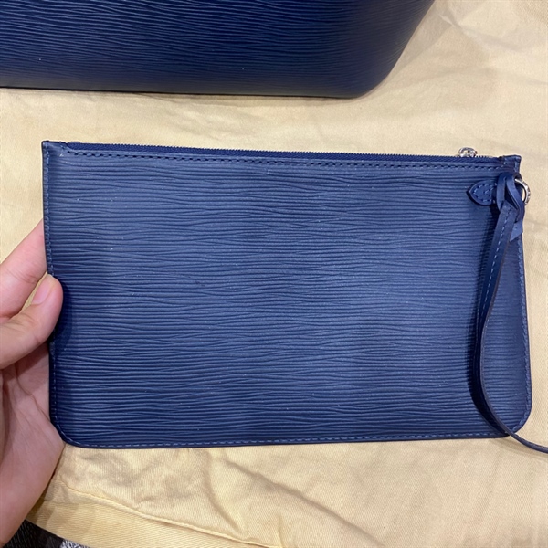 Túi LV neverful xanh biển KG+