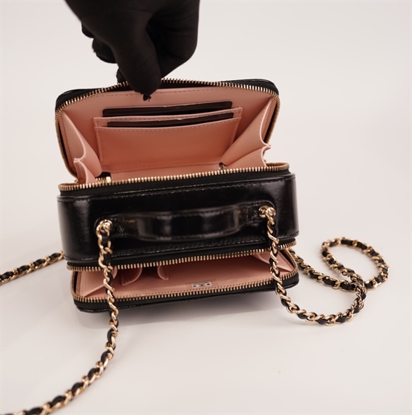 Túi Chanel hộp đen mini KG+